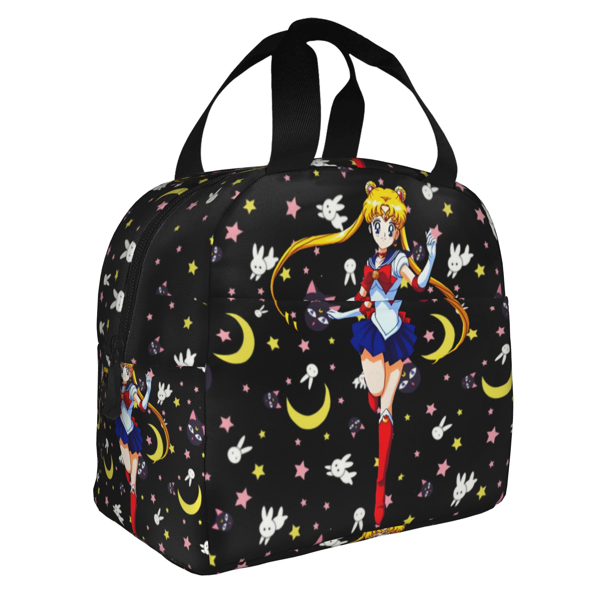 Travel Accessories 2022 - Custom S-Sailors M-Moons Pattern Insulated Lunch