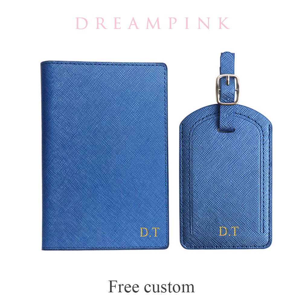 Travel Accessories Personalised - Custom Name Passport Cover Luggage Tag