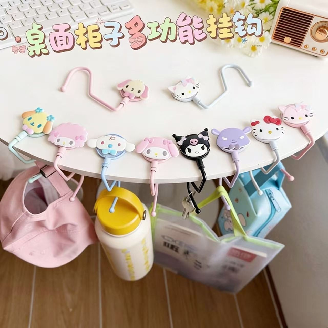 Travel Accessories For Japan - Anime Student Backpack Hook Cute Cartoon