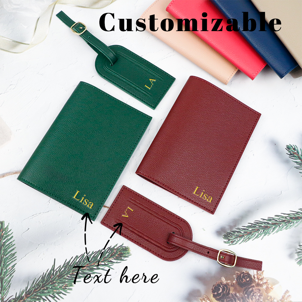 Travel Accessories Gear - Customized letter pu leather anti-loss luggage