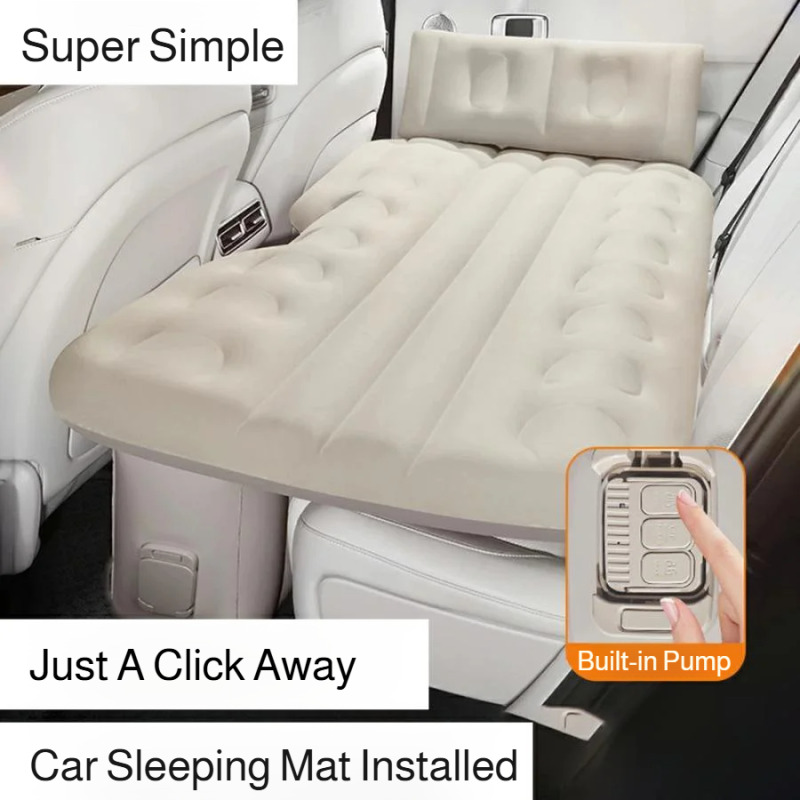 Travel Accessories Comfort - Car Back Electric Inflatable Bed One-touch