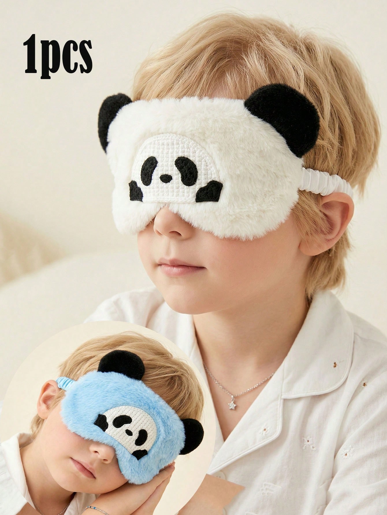 Travel Accessories - 1pc 14-16Y Plush Panda Sleep Eye