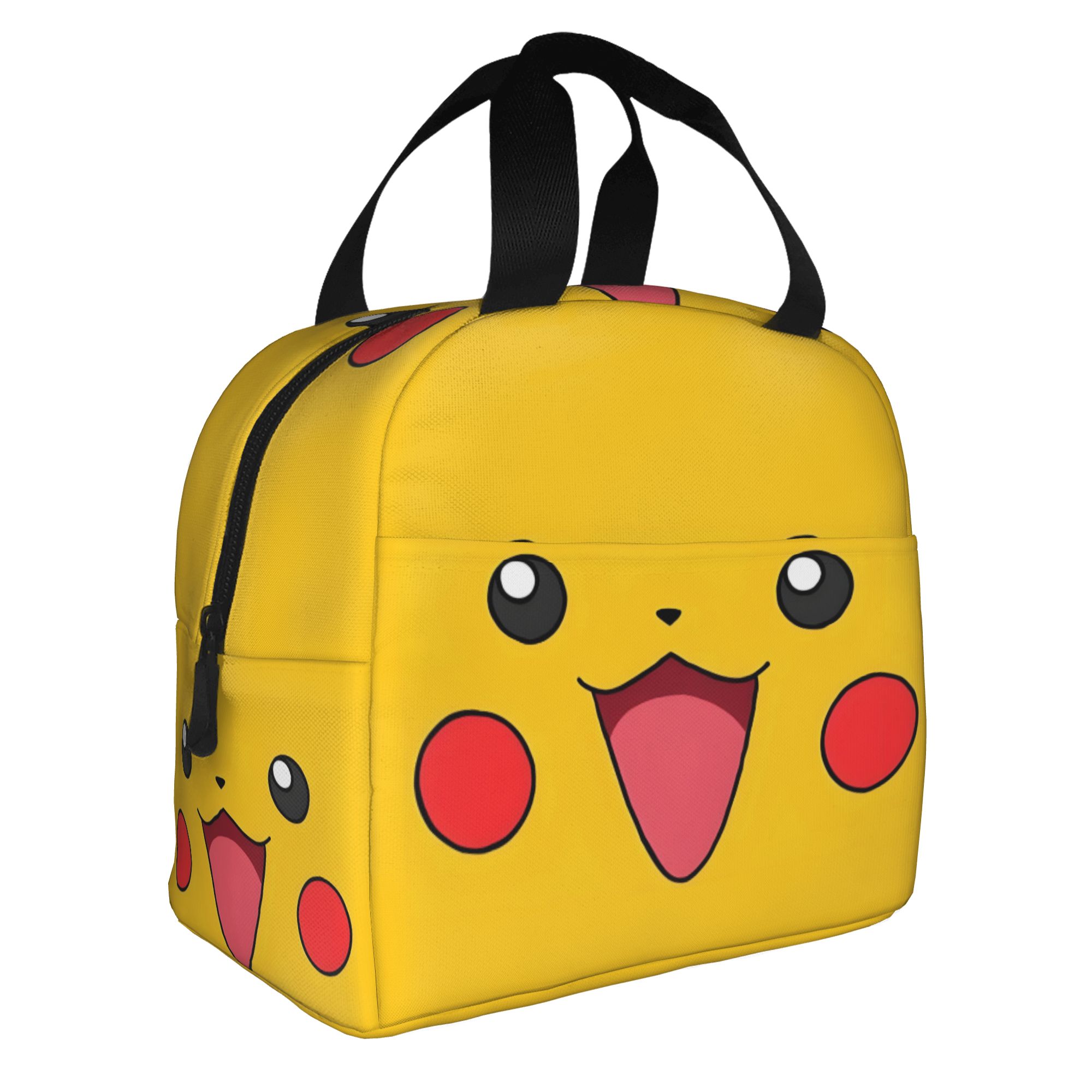 Travel Accessories 2022 - Custom Bikachus Smile Insulated Lunch Tote