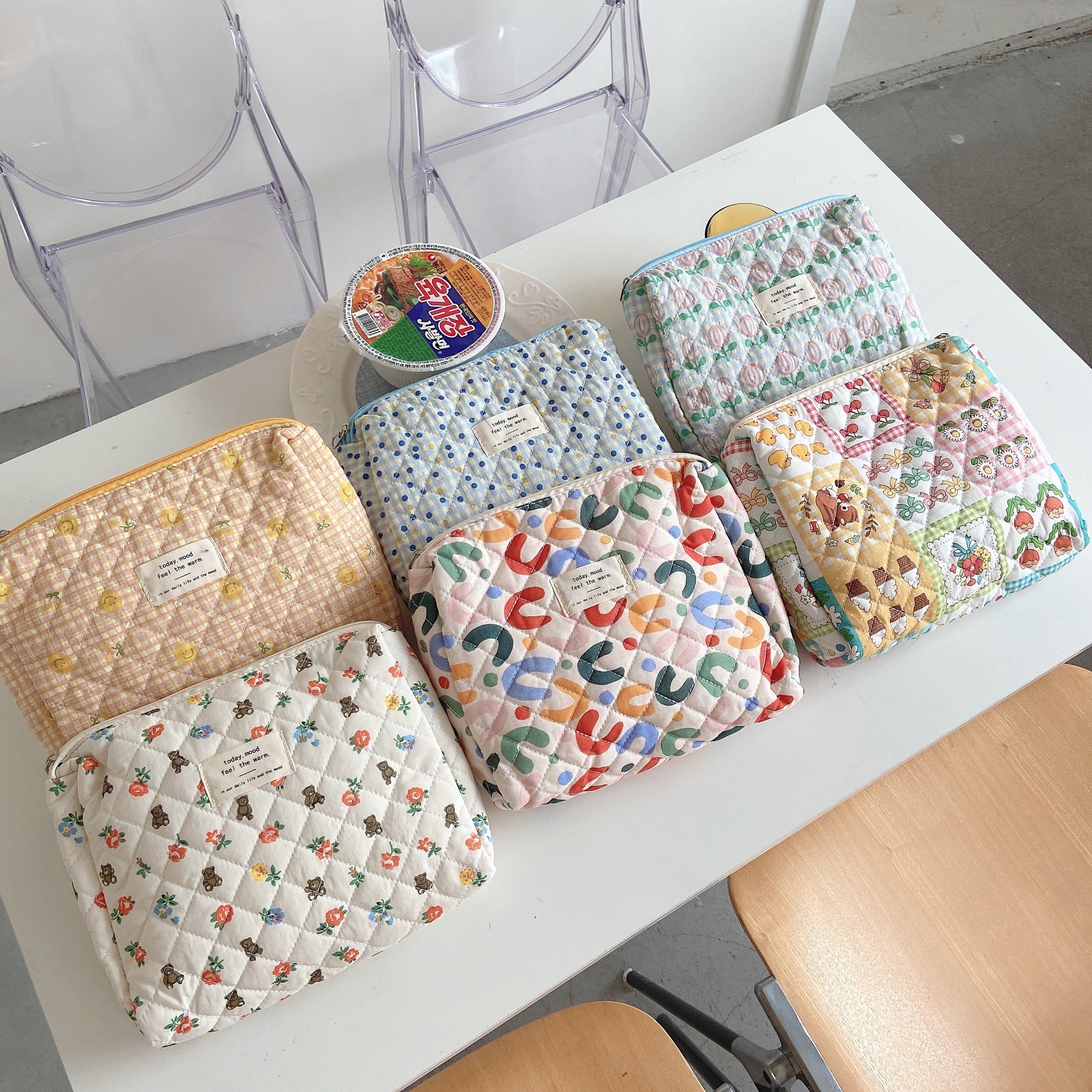 Travel Accessories With Baby - Baby Diaper Bag Cartoon Print Nappy