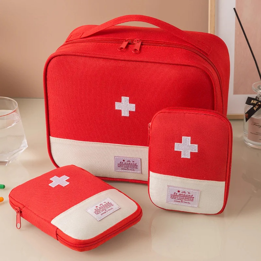 First Aid Travel Kit - 3 Pcs/set Portable Medical Storage Bag