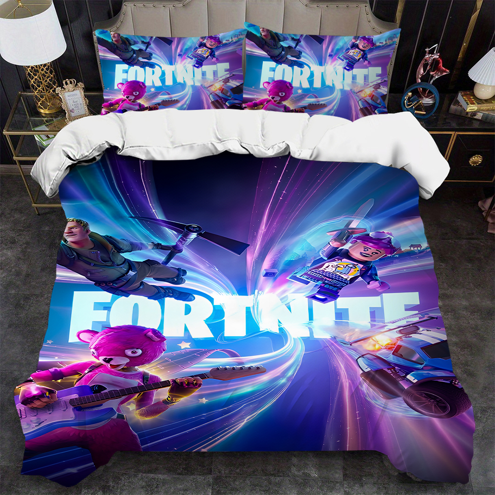 Travel Accessories With Baby - Battle game F-Fortnite Duvet Cover Set