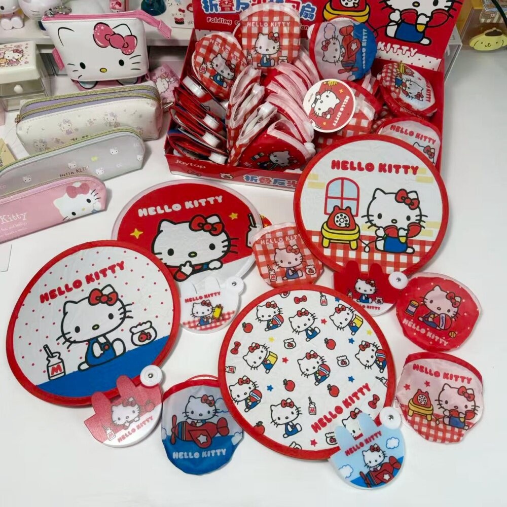 Travel Accessories For Japan - 1Pcs Genuine Sanrio Hello Kitty Folding