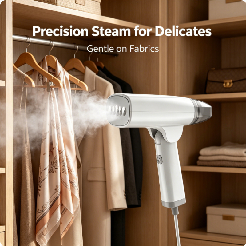 Portable Steamer Clothes - Household Handheld Garment Steamer 1300W Fast