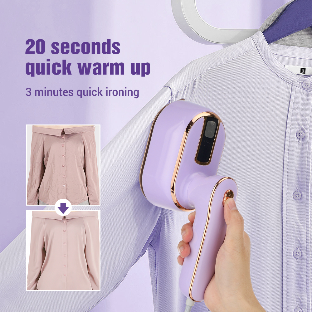 Portable Steamer Clothes - Portable Foldable Steam Iron 1000W High