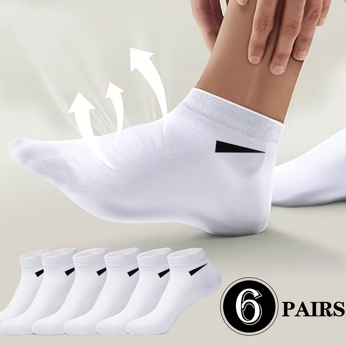 Travel Accessories Comfort - 6/12 unisex, low cut invisible socks,