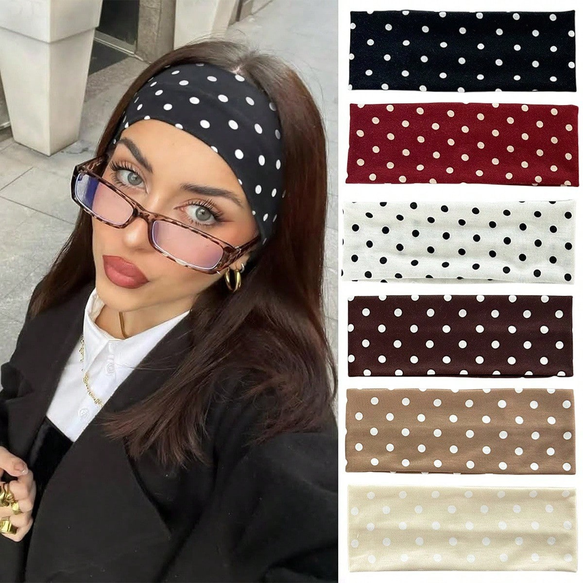 A Women Elegant Sweet Polka Do - Travel Accessories For Women Gift Ideas recensione e prezzo