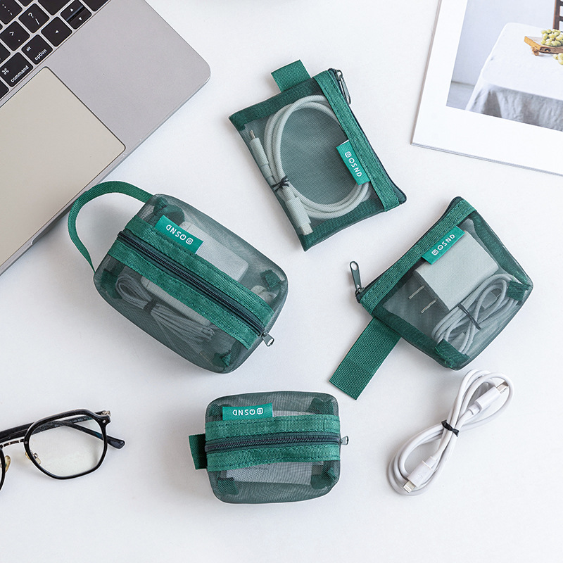 Transparent mesh data cable st - Cable Organizer Travel recensione e prezzo