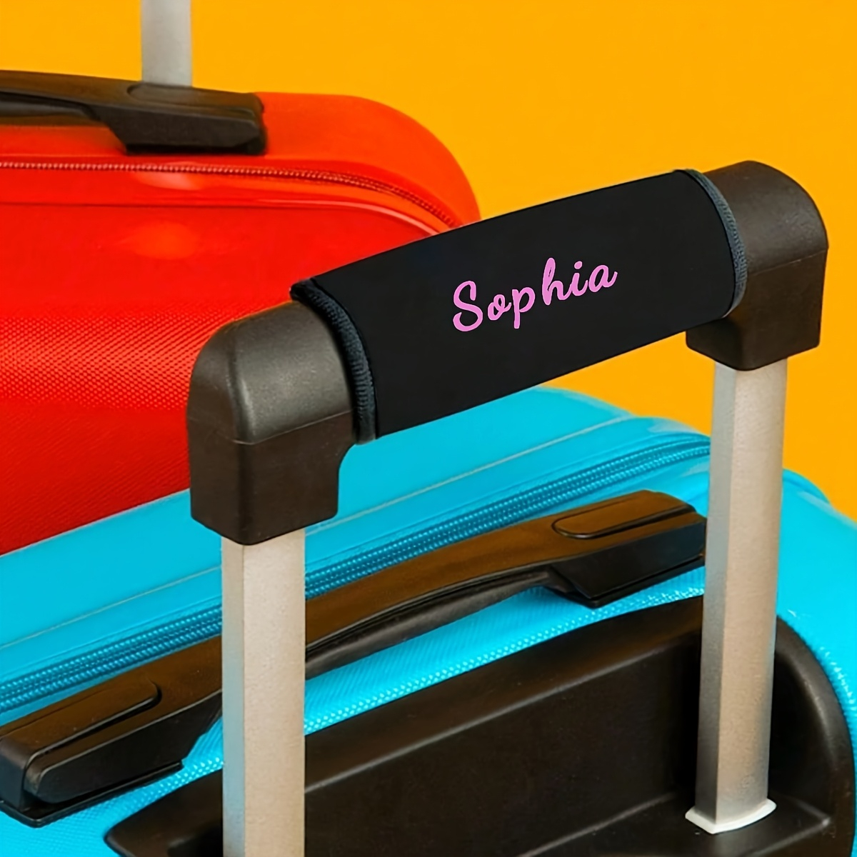 Custom Name Luggage Handle Cov - Travel Accessories Personalised recensione e prezzo