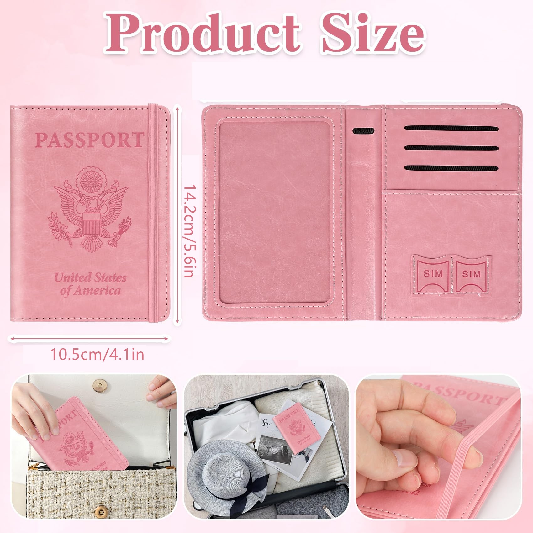 Passport Holder for Travel, Rf - Travel Accessories Comfort recensione e prezzo