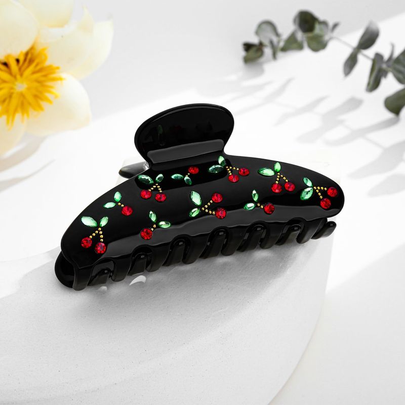 1pc Cherry hair clip, rhinesto - Travel Accessories Aesthetic recensione e prezzo