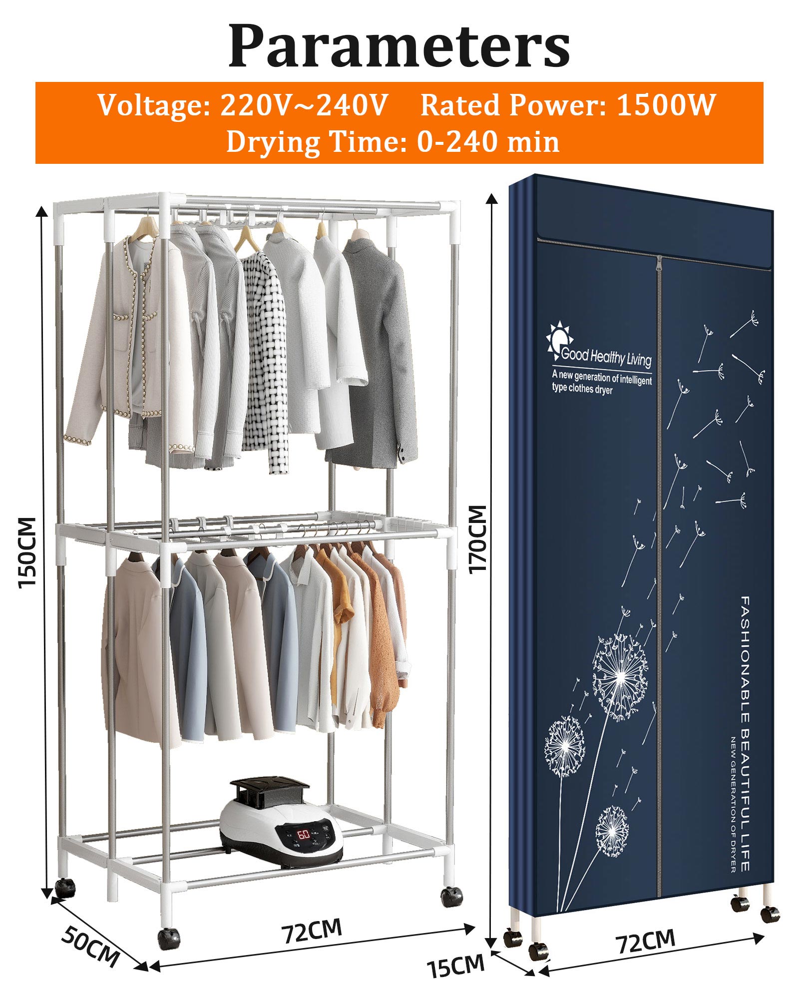 Portable Electric Clothes Drye - Portable Steamer Clothes recensione e prezzo