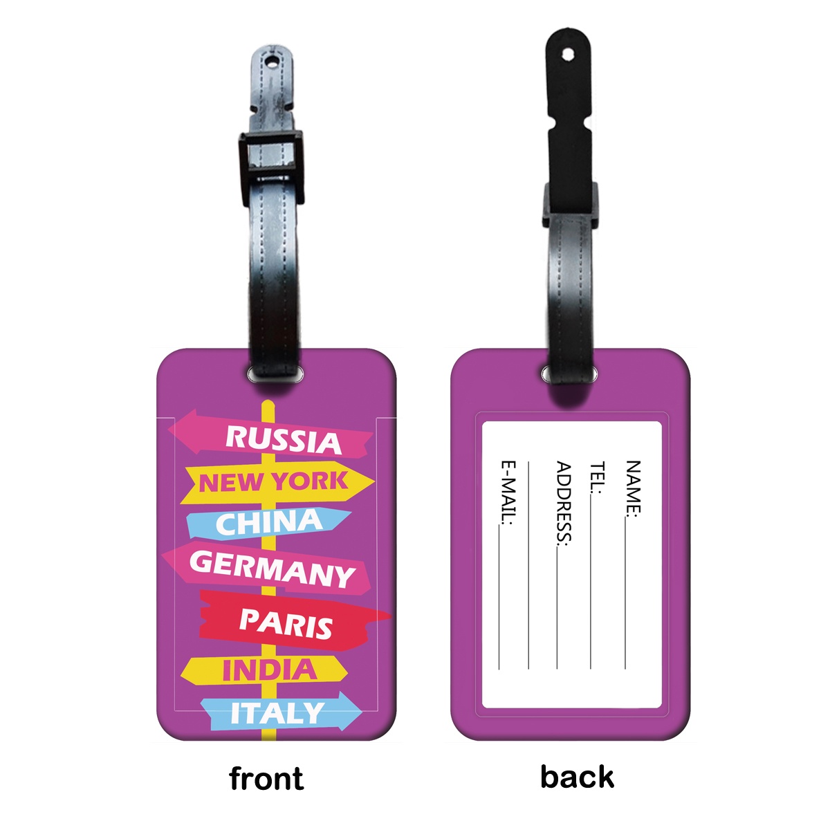 Creative Road Sign Indication  - Travel Accessories Logo recensione e prezzo