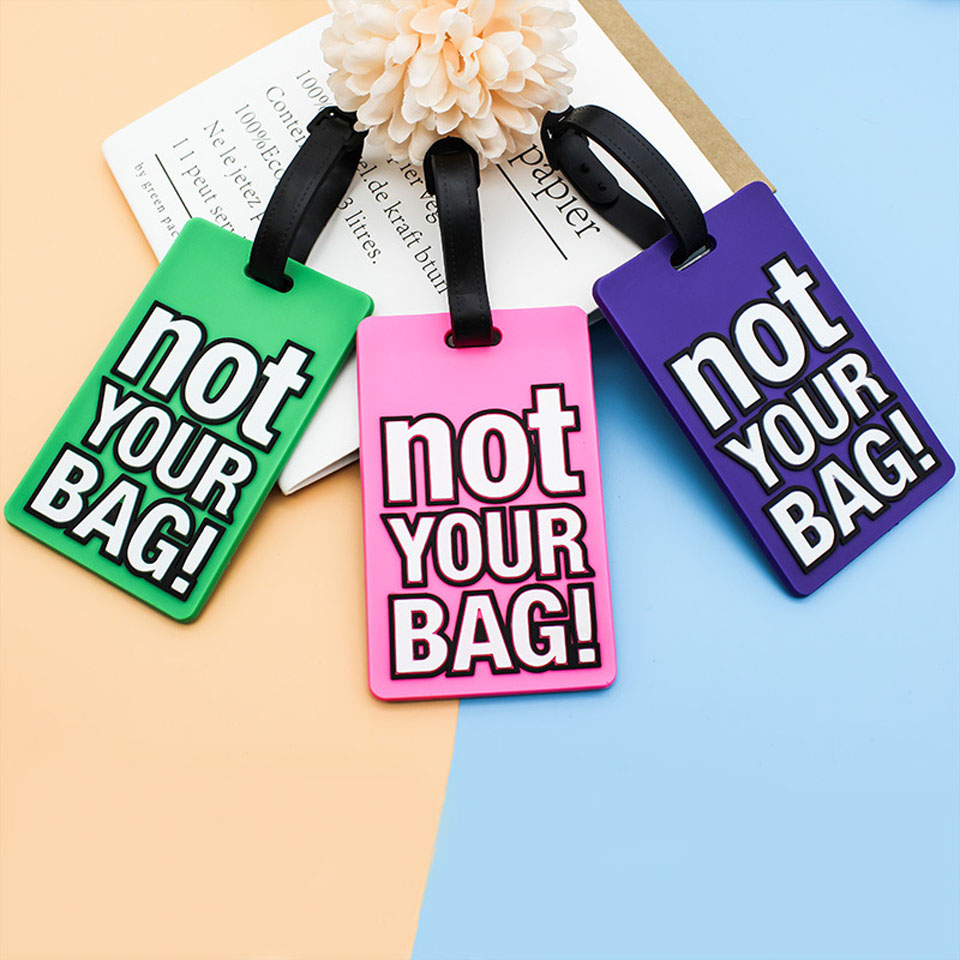 Creative Letter Not Your Bag T - Travel Accessories Logo recensione e prezzo