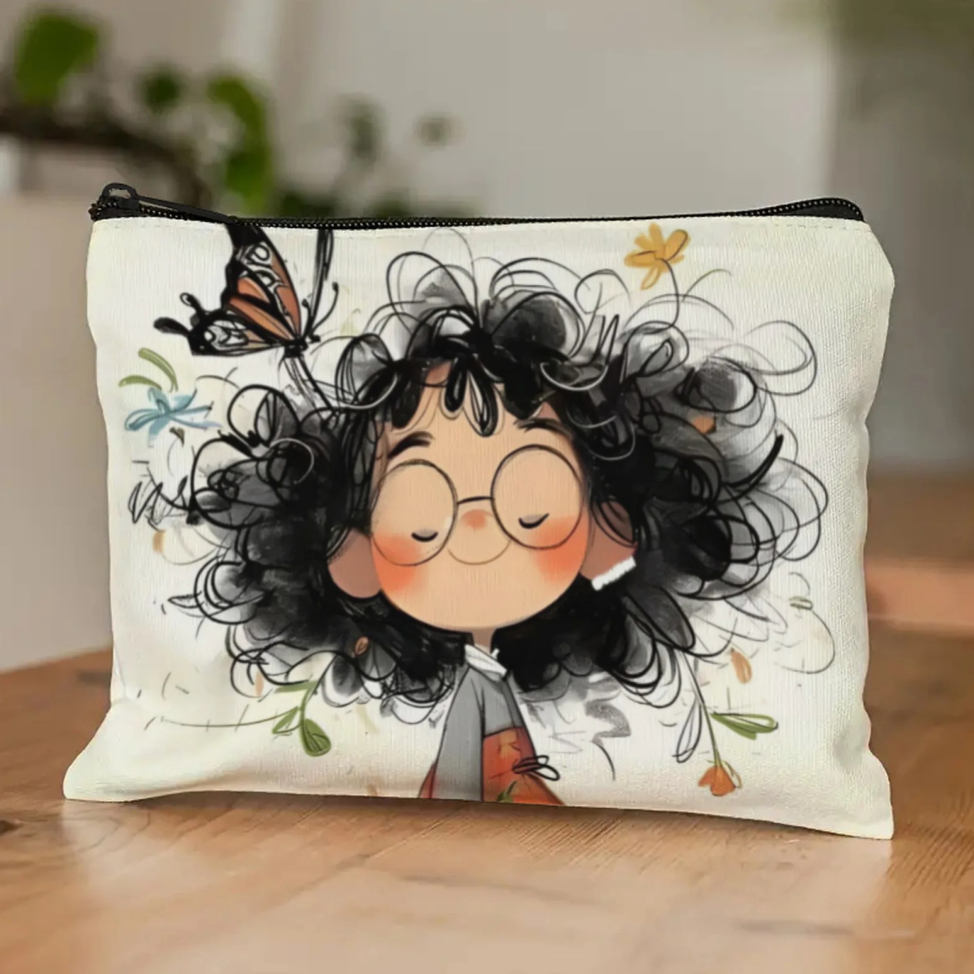 Cartoon Girl Makeup Bag Zipper - Travel Accessories recensione e prezzo