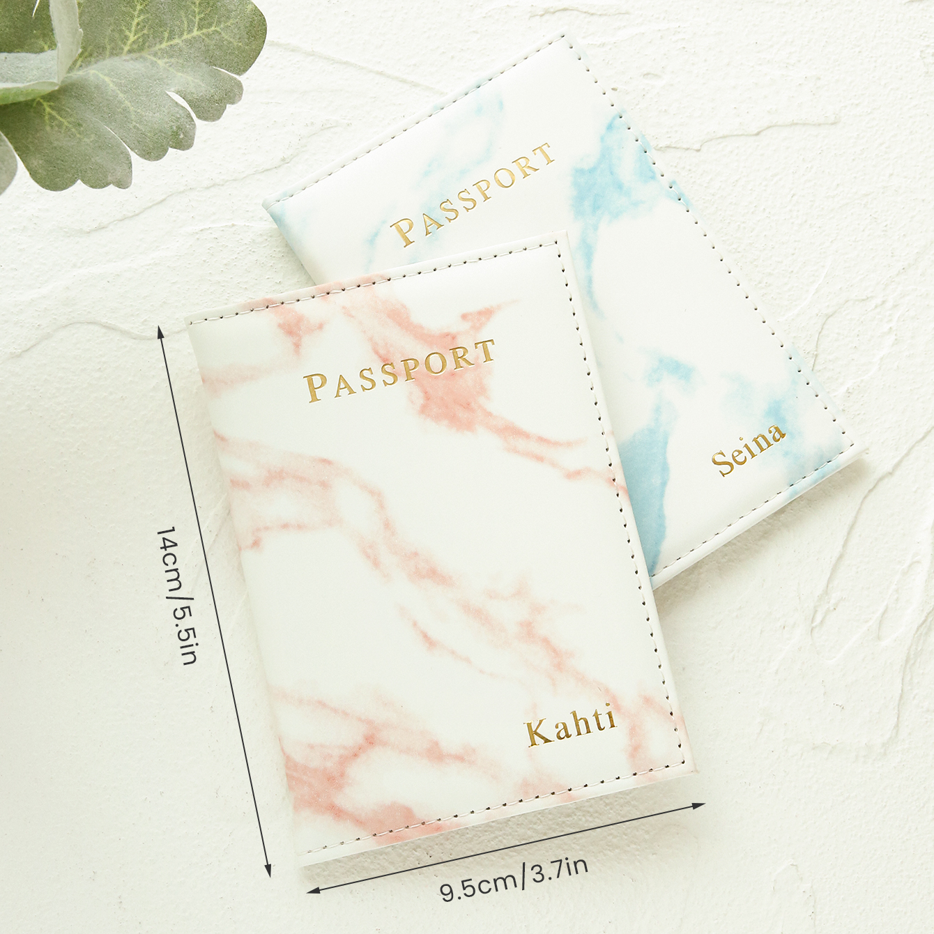 2PCS Custom Couple Passport Ho - Travel Accessories Personalised recensione e prezzo