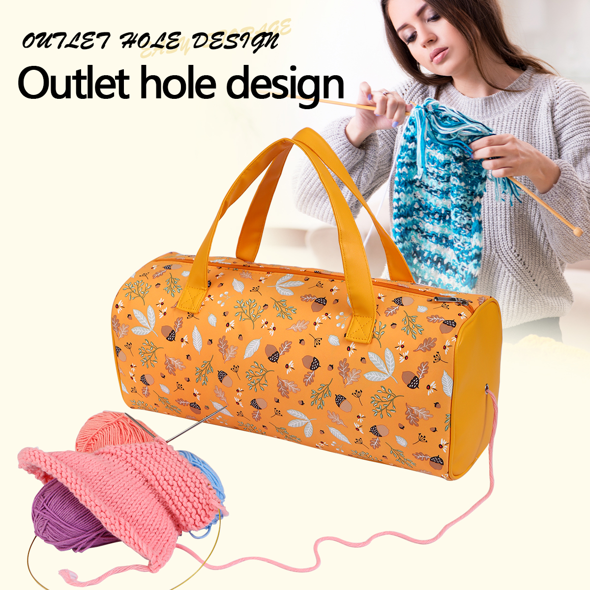 Portable Yarn Crochet Hooks St - Travel Accessories To Sew recensione e prezzo